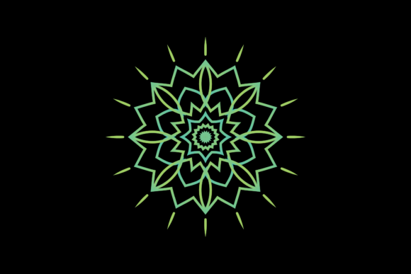 Download Mandala Gradient Ornament Graphic Design - Ornament Collection