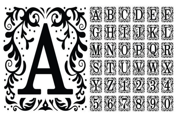 Download Vintage Monogram Letters - Letters Collection