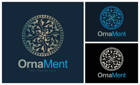 Download Ornament Pattern Colourful Set Logo - Ornament Collection